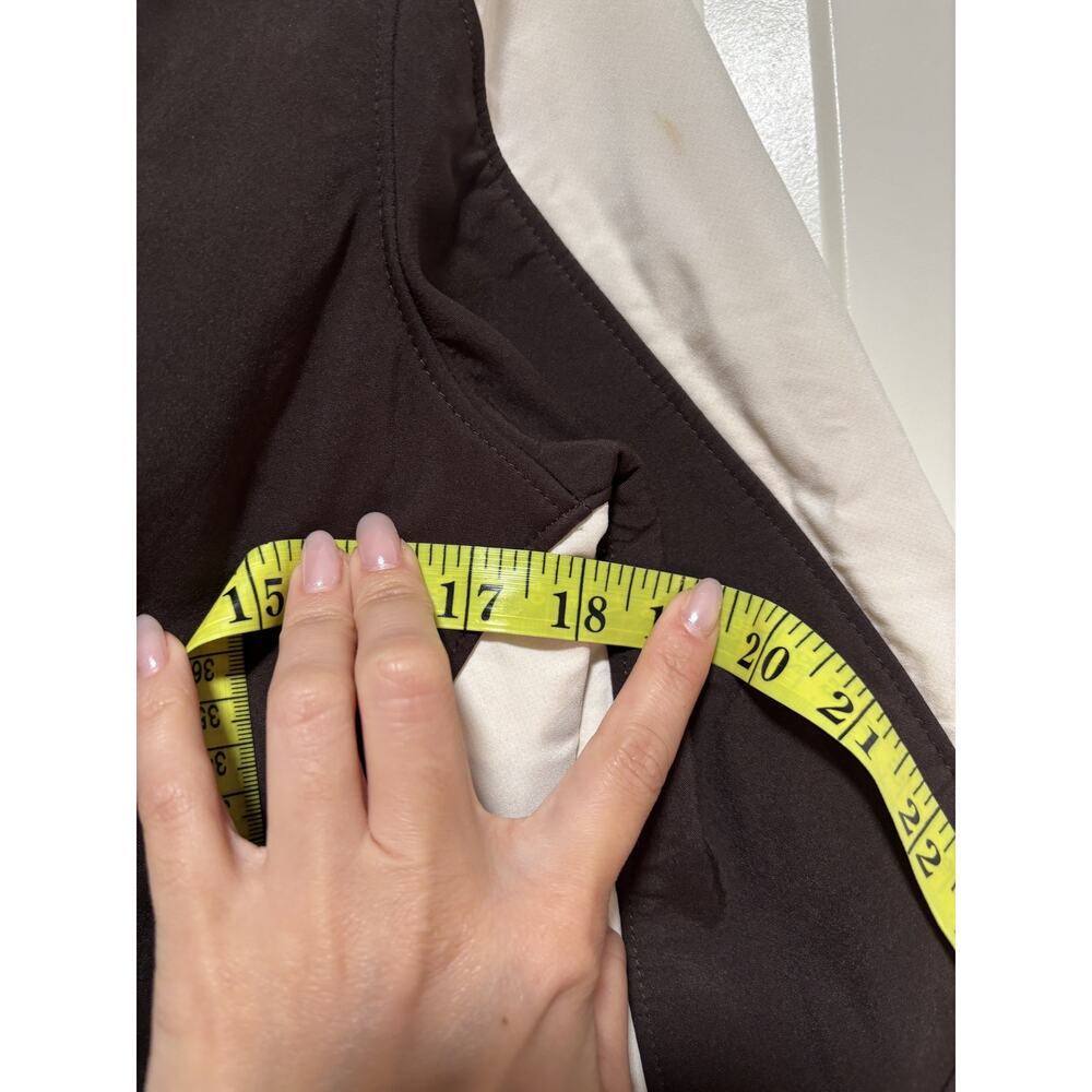 Predator Women's Brown and White Zip Jacket Large - Picture 7 of 9